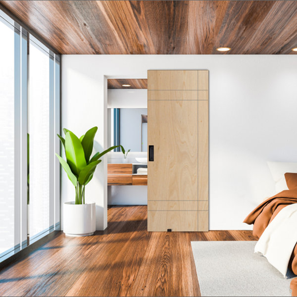 Barndoorz Invisible Sliding Standard Single Barn Door Hardware Kit